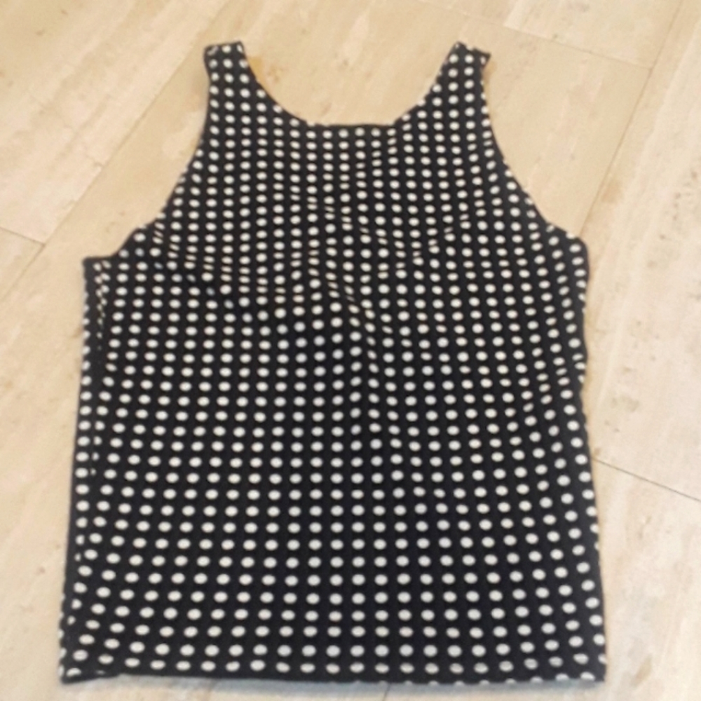 Abercrombie & Fitch Polka Dot Tank Top - Picture 1 of 4